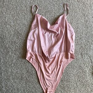 Shein Pink Bodysuit